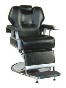 sillas para barberia negras